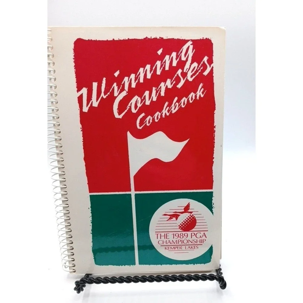 Winning Courses Cookbook 1989 PGA Championship Kemper Lakes New NOS‎ rare